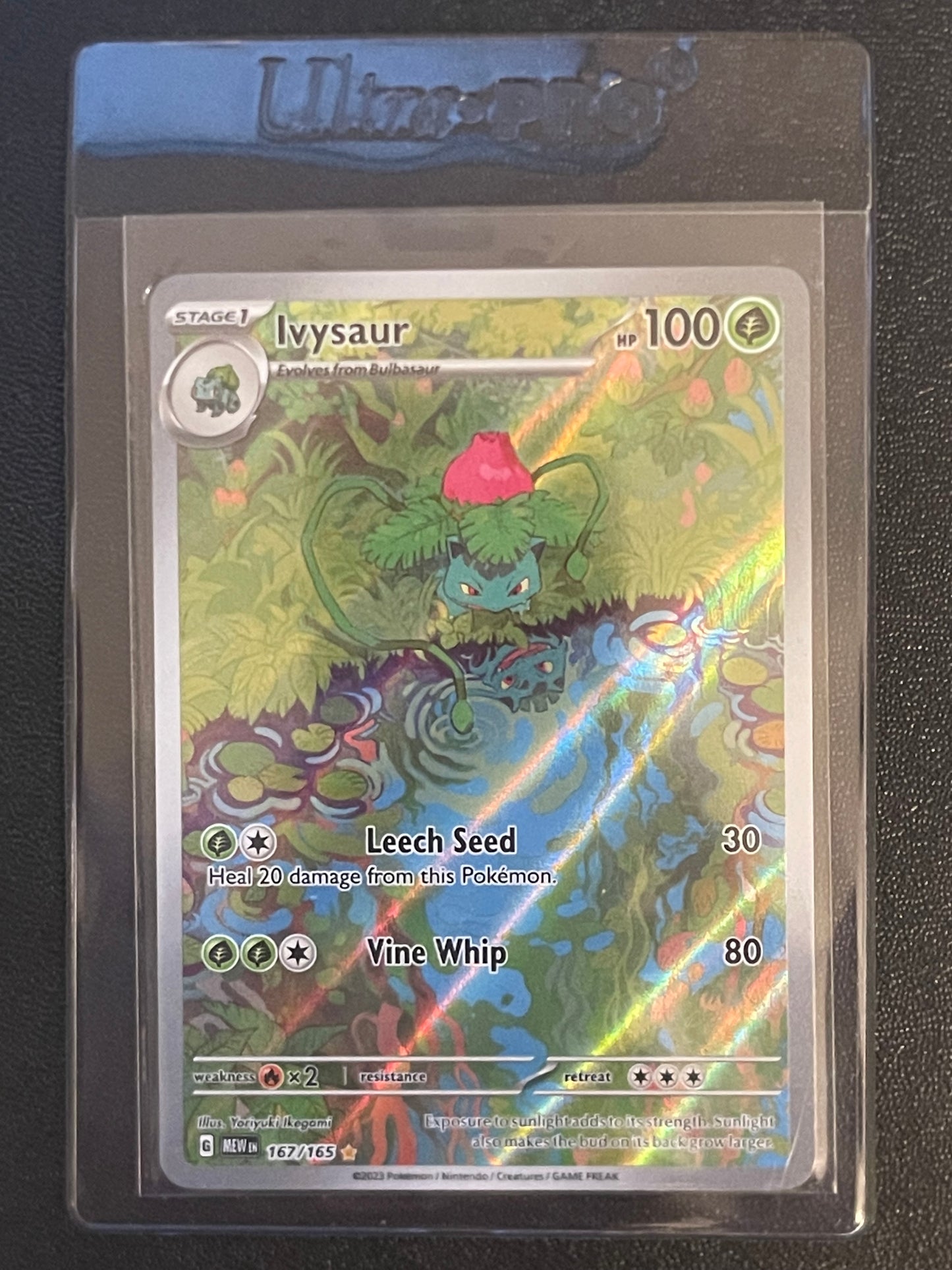 Ivysaur 167/165 AR - Pokémon TCG: 151 Scarlet & Violet