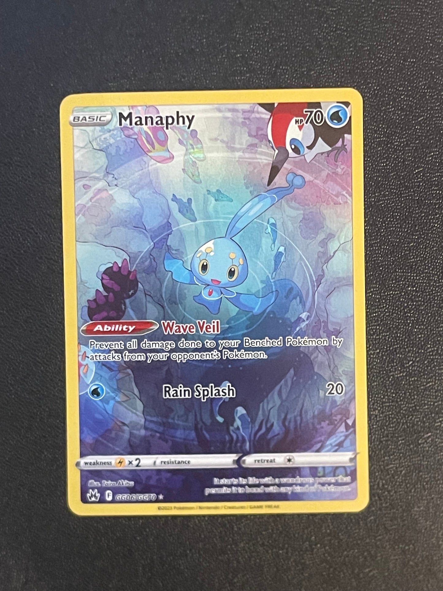 Manaphy GG06 - Pokémon TCG: Crown Zenith Galarian Gallery