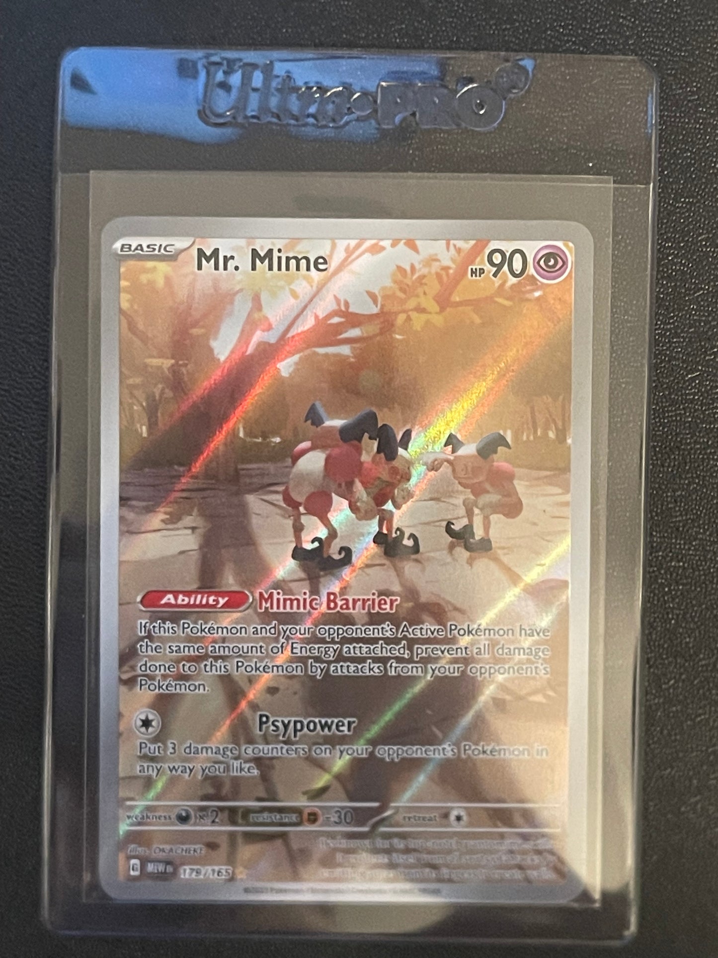 Mr. Mime 179/165 AR - Pokémon TCG: 151 Scarlet & Violet