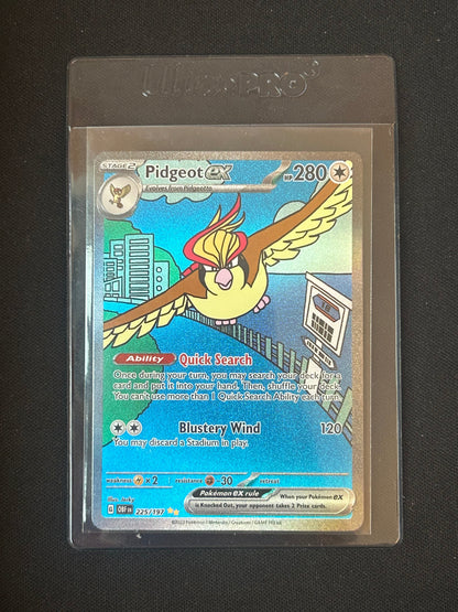 Pidgeot ex 225/197 Sv03: Obsidian Flames Holo