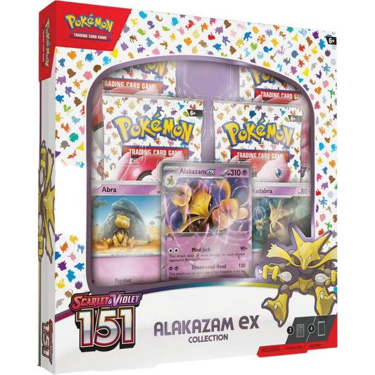 Pokémon TCG: Scarlet & Violet-151 Alakazam ex Collection Booster Box